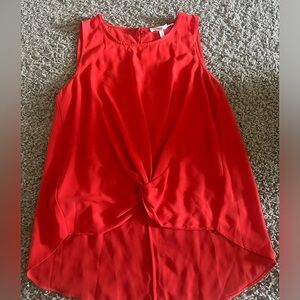 BCBG size small dressy tank top blouse